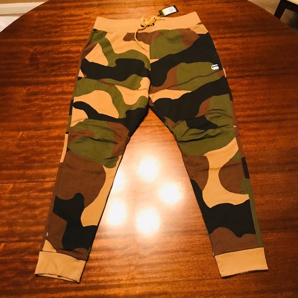 G-Star Other - Brand NWT G Star Raw Camo Joggers - Size Medium